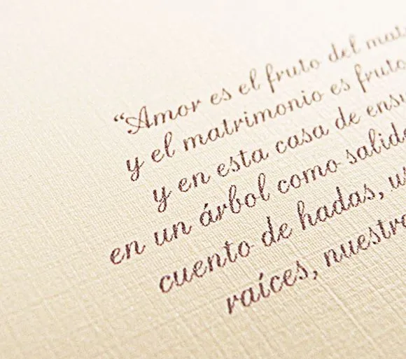 PLIEGUES Diseño en Papel: Frases para Partes de Matrimonio PLIEGUES Diseño en Papel: Frases para Partes de Matrimonio