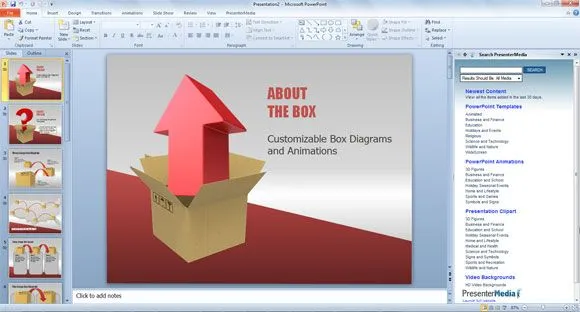 Nuevo Plugin de PresenterMedia para PowerPoint : : Plantillas ... Nuevo Plugin de PresenterMedia para PowerPoint : : Plantillas ...