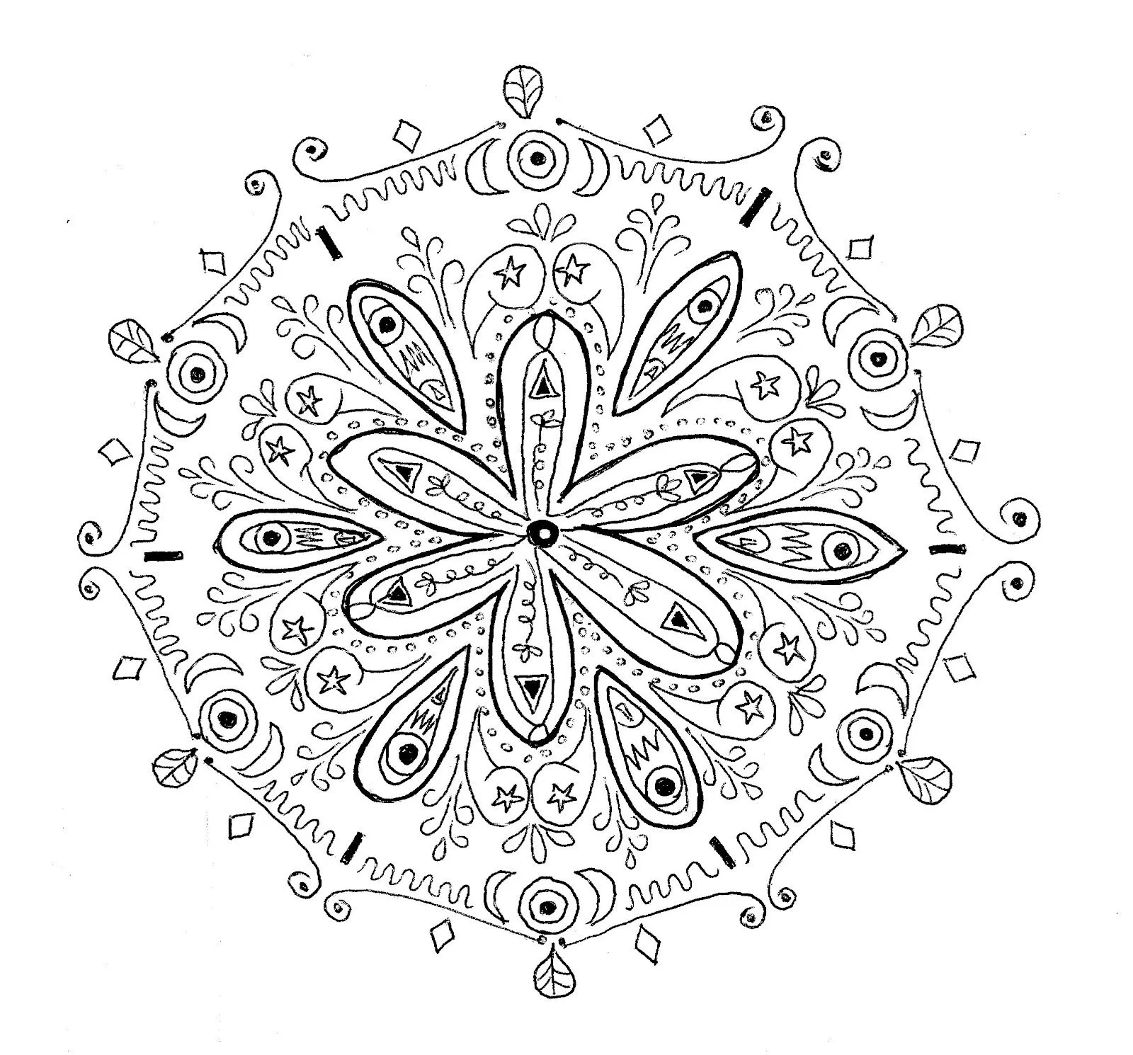 Detrás de la Pluma... Zafiro, tu fiel Ilustranauta: Mandala de ... Detrás de la Pluma... Zafiro, tu fiel Ilustranauta: Mandala de ...