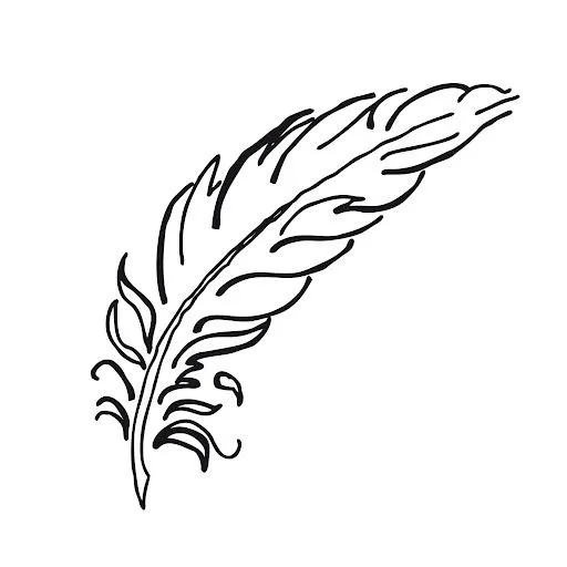 Dibujo de pluma de ave para colorear - Imagui Dibujo de pluma de ave para colorear - Imagui