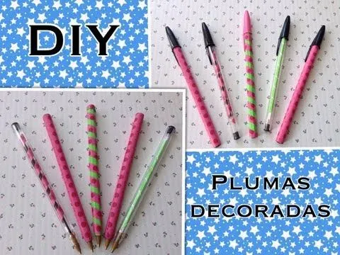 Plumas decoradas con pasta fria, limpiapipas y mas PlayList Plumas decoradas con pasta fria, limpiapipas y mas PlayList