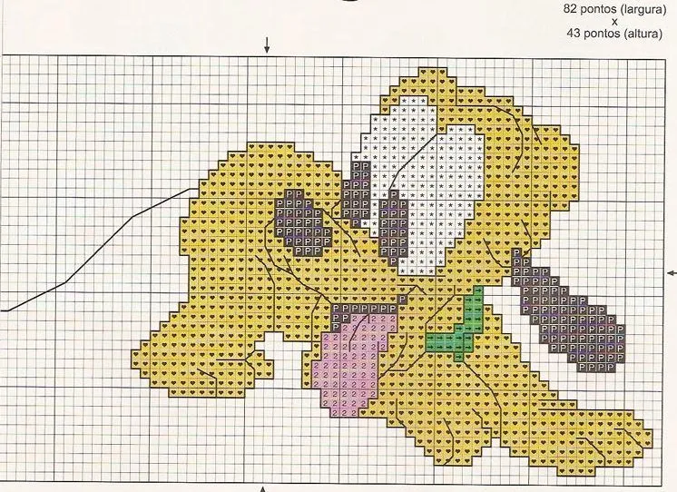 Pluto en punto de cruz - Imagui