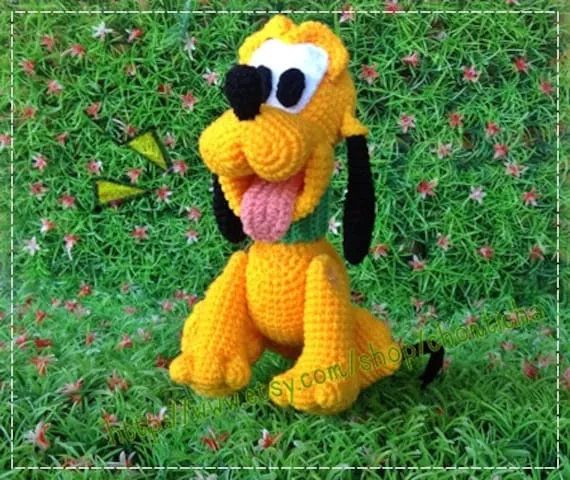 Pluto Dog 8inches PDF amigurumi crochet pattern por Chonticha Pluto Dog 8inches PDF amigurumi crochet pattern por Chonticha
