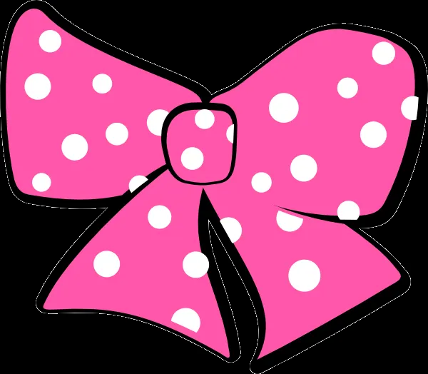 Minnie Mouse Bow clip art - vector clip art online, royalty free ...