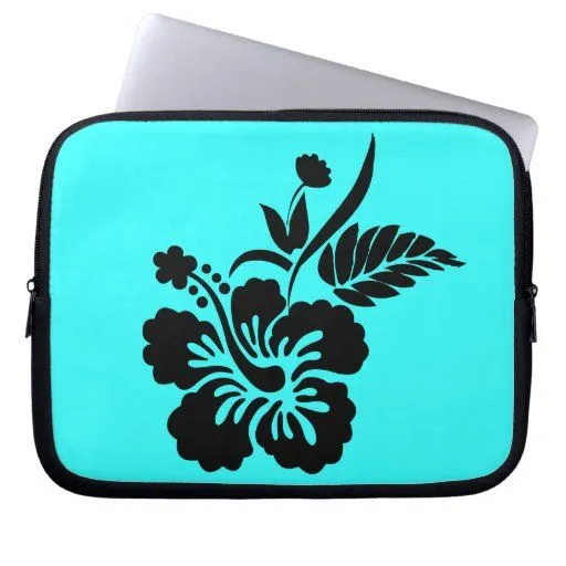 png_69-flowers- negro hawaiano de la flor del hibi fundas ...