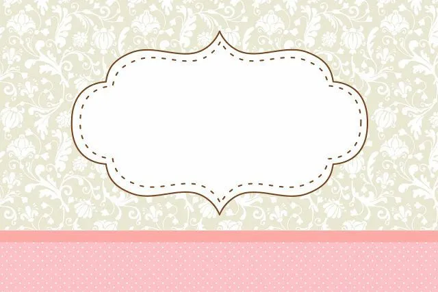 Poá Rosa e Cinza Floral Vintage - Kit Completo com molduras para ... Poá Rosa e Cinza Floral Vintage - Kit Completo com molduras para ...