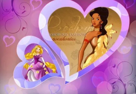 Pocahontas,And,Rapunzel,Two,Disney,Princesses - Disney Princesses ...