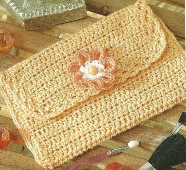 pochettes - Fleurs et Applications au Crochet pochettes - Fleurs et Applications au Crochet