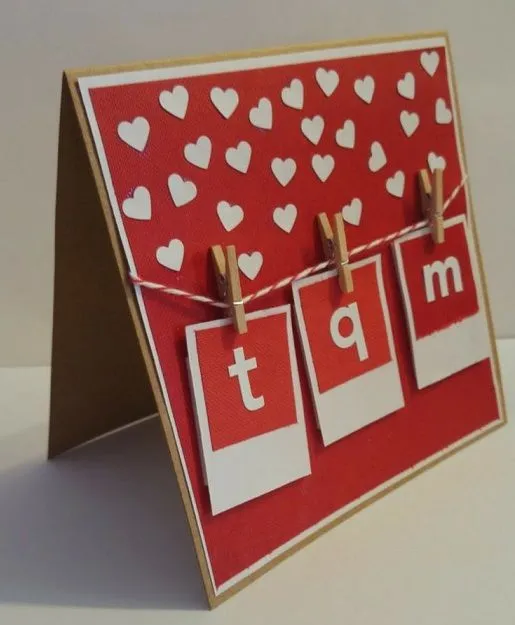DE TODO UN POCO: 10 Creativas tarjetas de San Valentín que tu mism ...