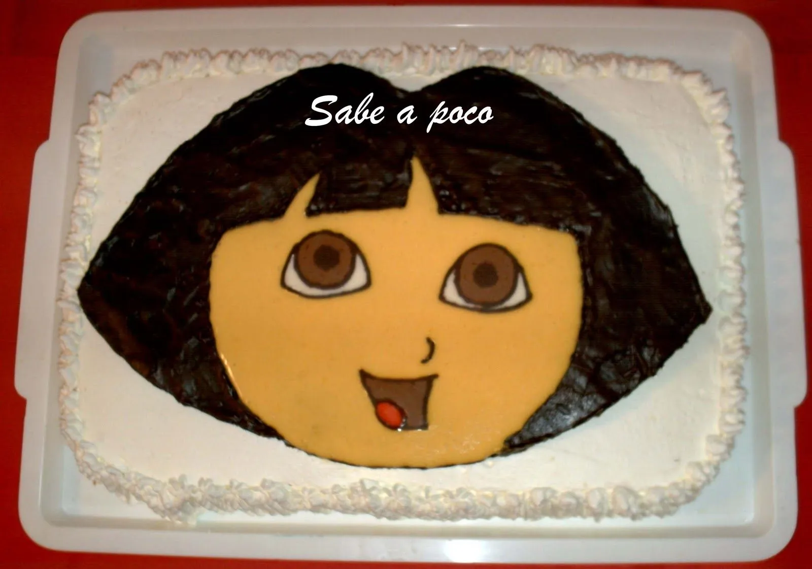 Sabe a poco: Tarta Dora la exploradora I