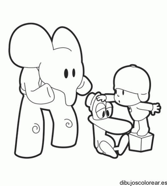 Pocoyo | Dibujos para Colorear