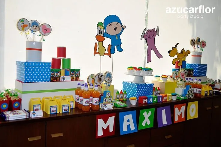 pocoyo fiesta de mi pequeño | Proyectos que intentar | Pinterest ...