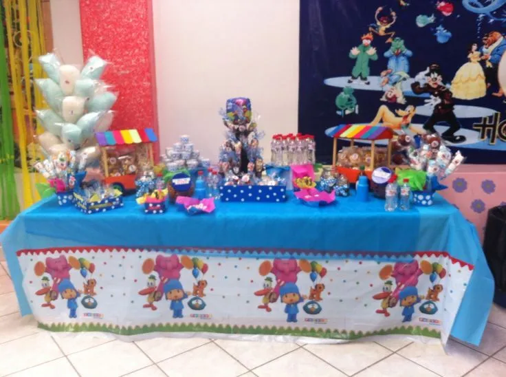 Pocoyo - mesa de dulces | ideas para fiestas!!!! | Pinterest ...