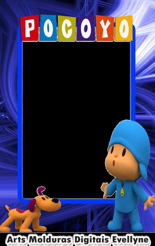 POCOYO MOLDURAS PNG - Imagui