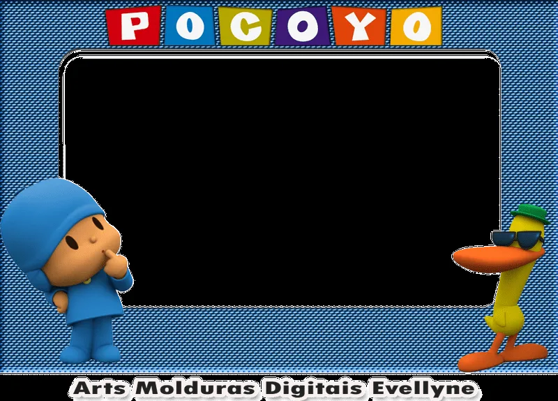 POCOYO MOLDURAS PNG - Imagui