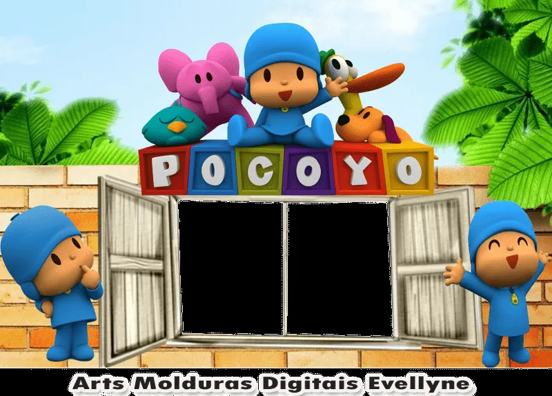 POCOYO MOLDURAS PNG - Imagui