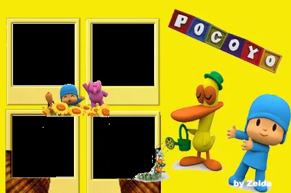 POCOYO MOLDURAS PNG - Imagui