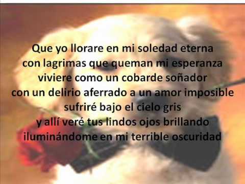 poema te amo amiga mía - YouTube