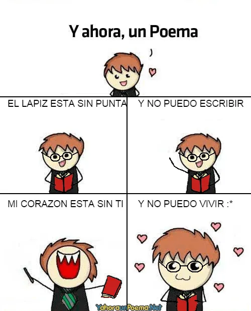 Y ahora un Poema de Amor para Facebook ♥ -15 imágenes - Imágenes ...