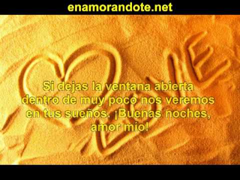 Poema De Amor De Buenas Noches. Para Decirle Buenas Noches Unos ...