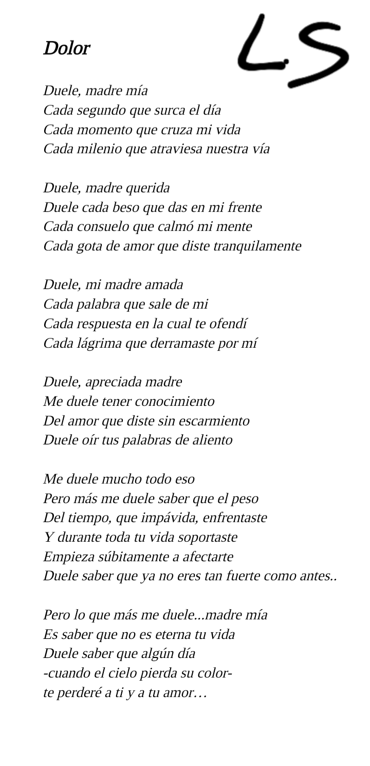Un poema que escribí para mi madre, intente no ser demasiado repetitivo con  los temas que normalmente se hacían : r/POESIA