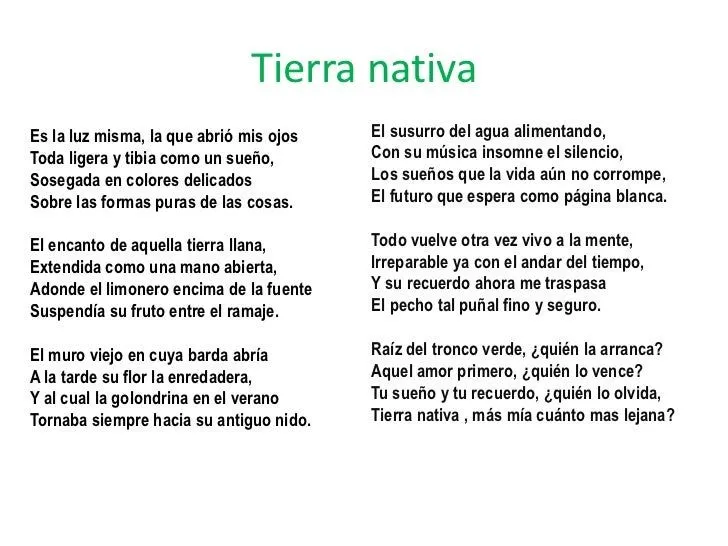 Un poema de 3 estrofas infantiles - Imagui