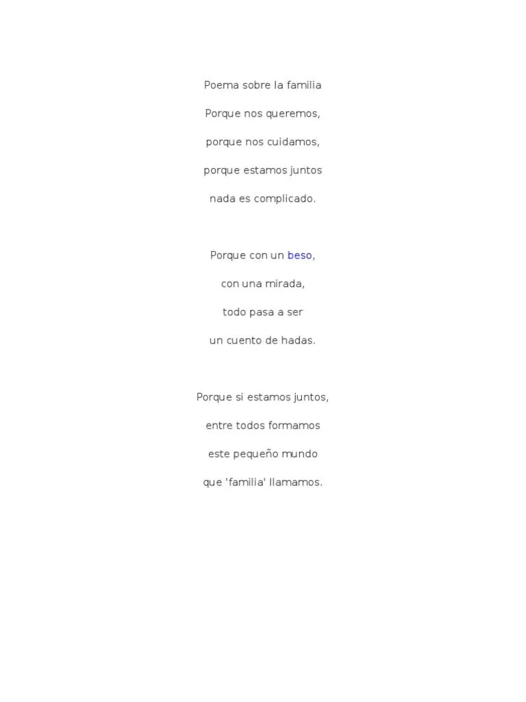 Poema Sobre La Familia | PDF | Libertad | Dignidad Poema Sobre La Familia | PDF | Libertad | Dignidad