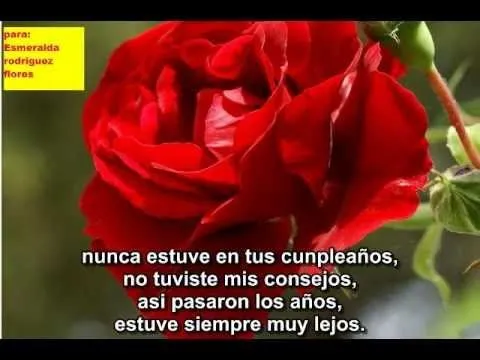 POEMA A MI HIJA ERF.wmv - YouTube