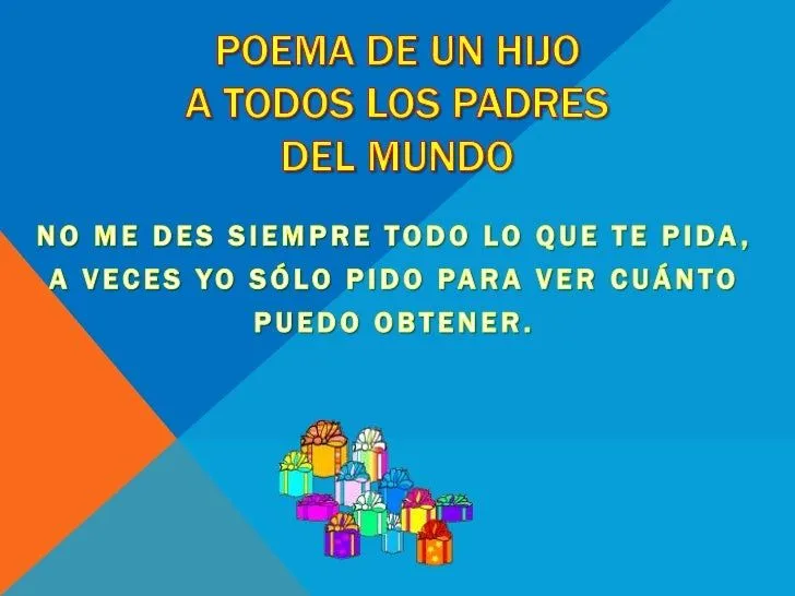 Poema de un hijo