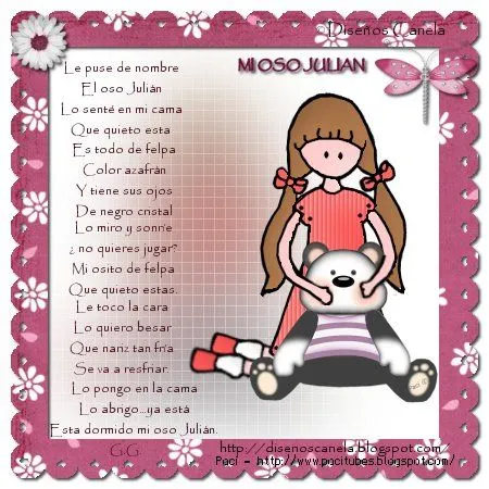 Poema de ositos - Imagui