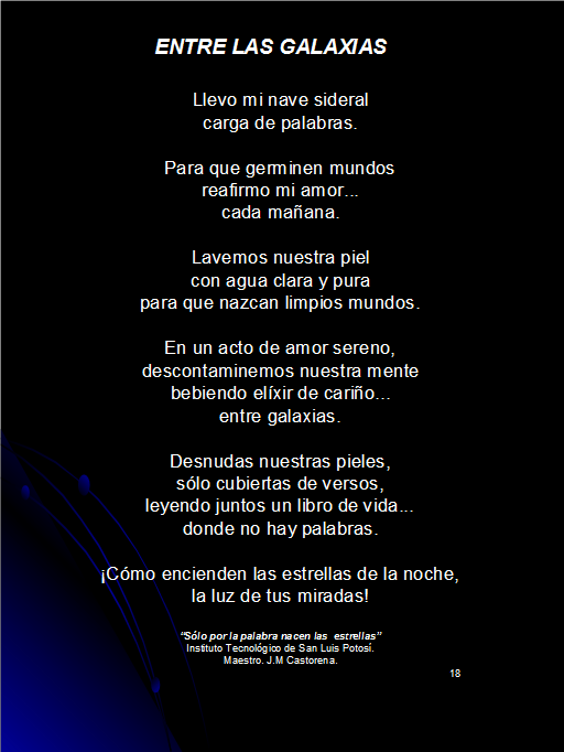 Poema: Sólo por la palabra nacen las estrellas. - Monografias.com Poema: Sólo por la palabra nacen las estrellas. - Monografias.com