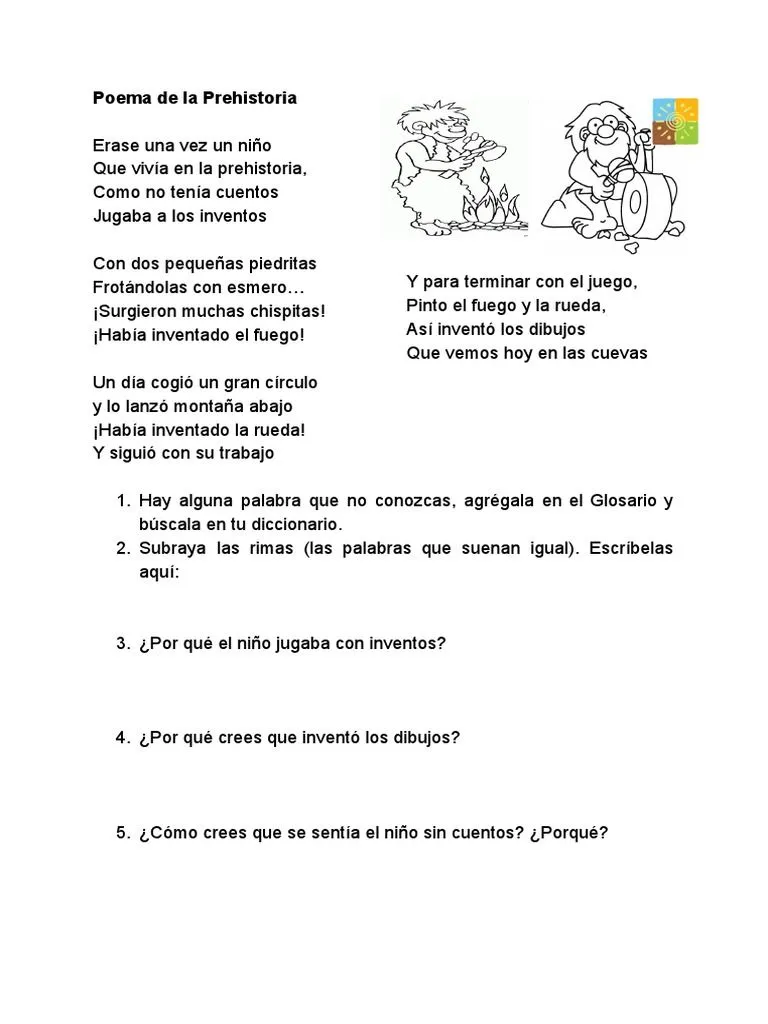 Poema de La Prehistoria | PDF