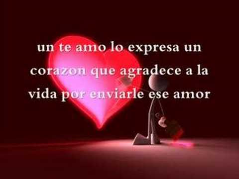 poema - Un te quiero no es lo mismo... - YouTube