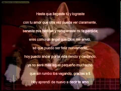 POEMA PARA RECONQUISTAR - YouTube