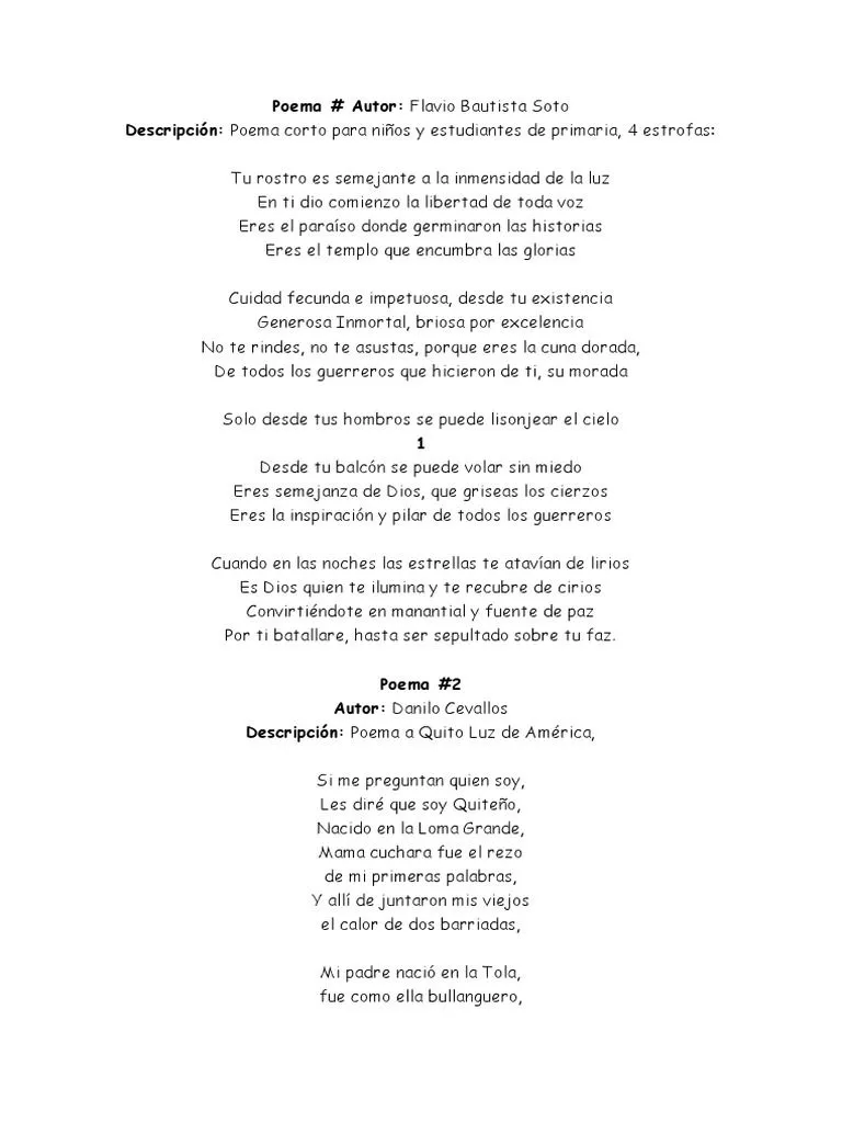 Poemas 7mo | PDF | Belleza | Religión y creencia Poemas 7mo | PDF | Belleza | Religión y creencia