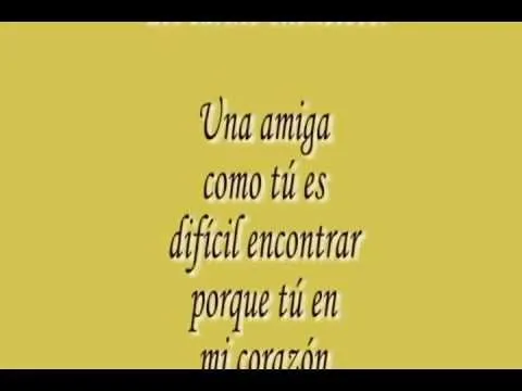 Poemas de amistad - YouTube