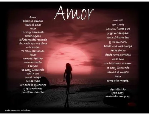 Poemas de Amor para Compartir | Mi amor... Te amo !