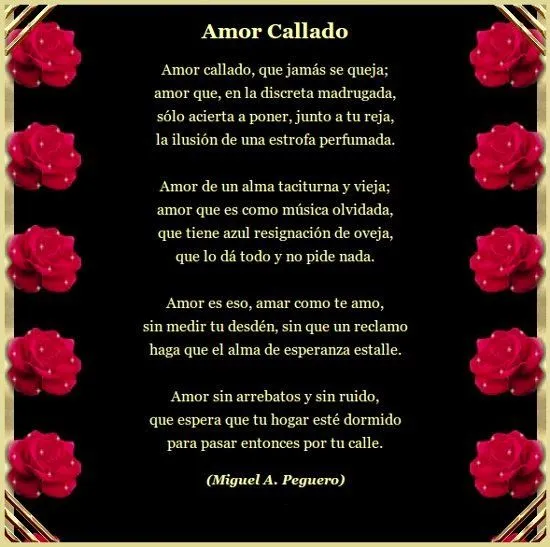 Un poema corto con titulo y autor - Imagui