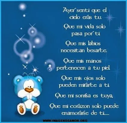 Poemas de Amor en imagenes con frases bonitas | Imagenes Tiernas ...
