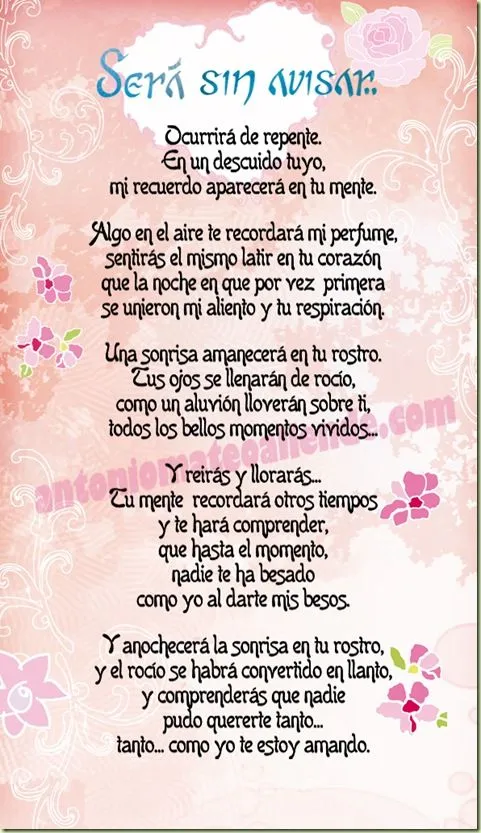 Imagenes con poemas románticos | Amor y Tinta Imagenes con poemas románticos | Amor y Tinta