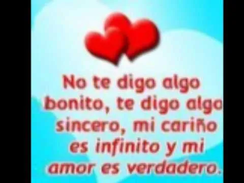 poemas de amor (te quiero bonita) - YouTube