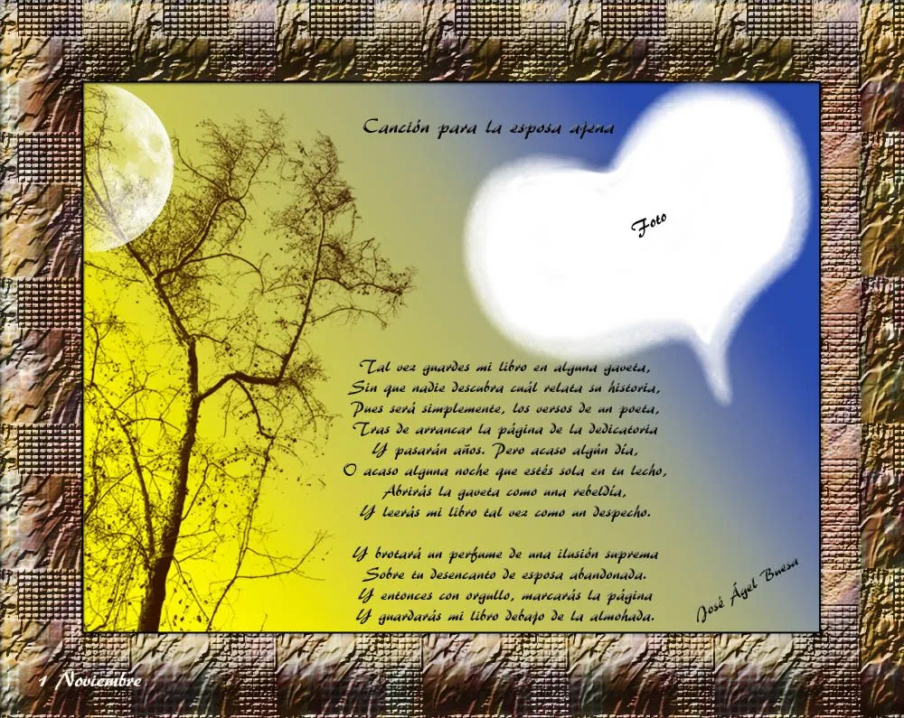 Poemas de tu Corazón: Marcos para fotos con poemas Poemas de tu Corazón: Marcos para fotos con poemas