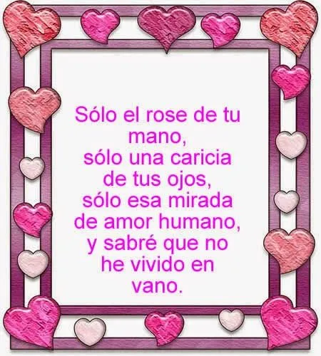 Poemas cortos de amor para mi novia - frases cortas de amor ...