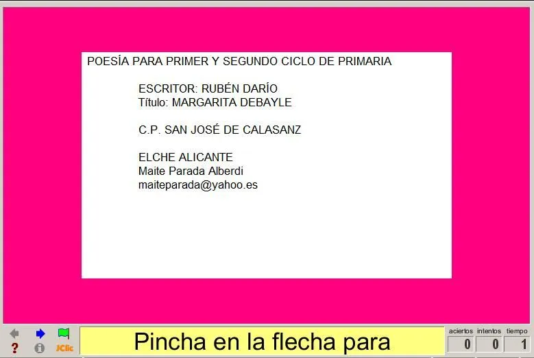 Poesia a la escuelita - Imagui