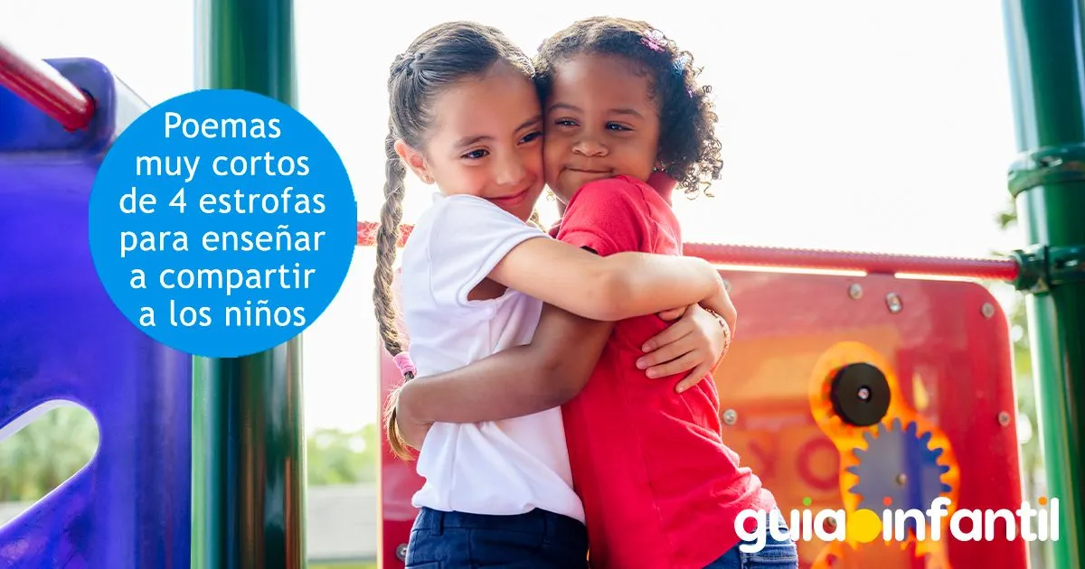 Poemas muy cortos de 4 estrofas para enseñar a compartir a los niños Poemas muy cortos de 4 estrofas para enseñar a compartir a los niños