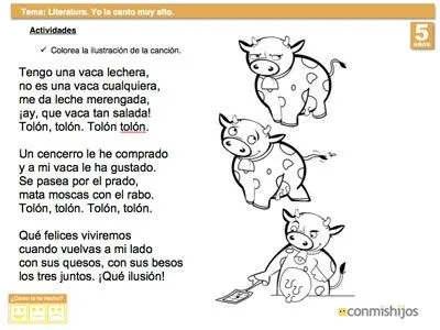 Ejercicio de lengua para que los niños aprendan a recitar una poesía Ejercicio de lengua para que los niños aprendan a recitar una poesía