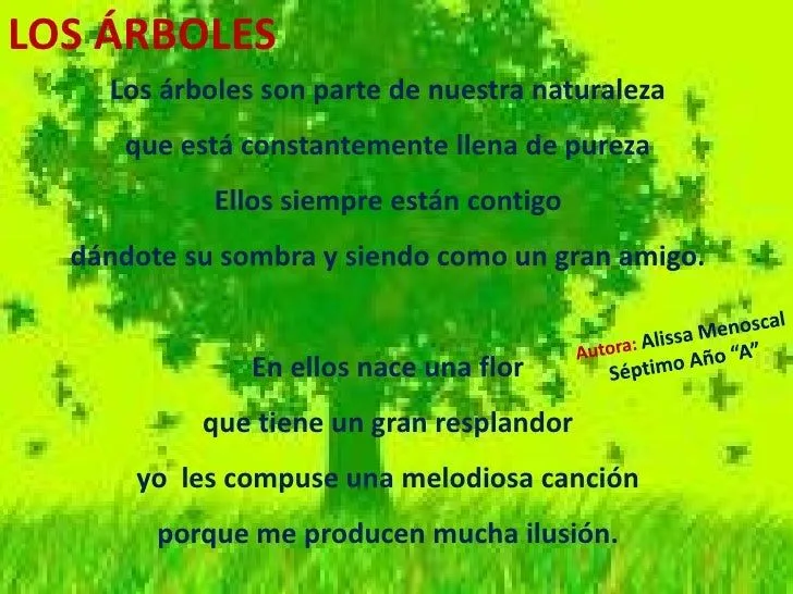 Poemas dedicados ala naturaleza cortos - Imagui