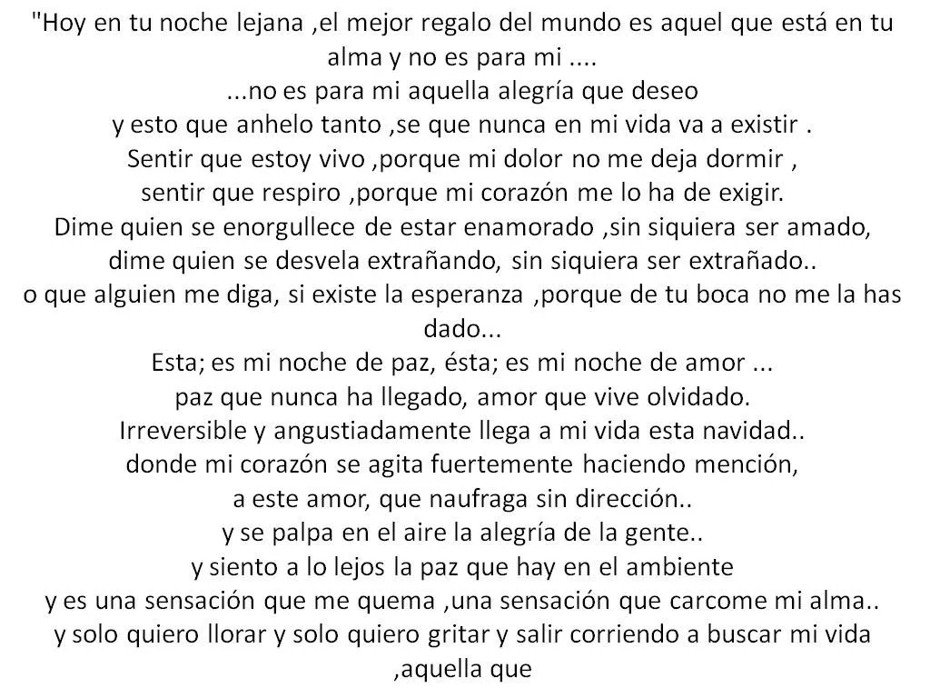 Amor Poemas Frases Cartas: Poemas de desamor en navidad Amor Poemas Frases Cartas: Poemas de desamor en navidad