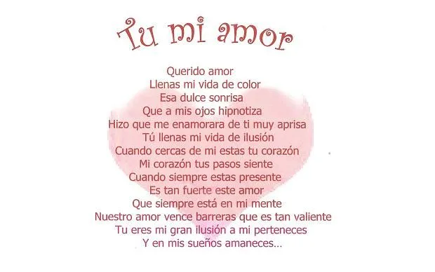 poemas Escribir poemas de amor