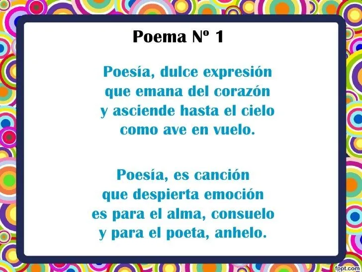 Poesias de la escuela cortas - Imagui